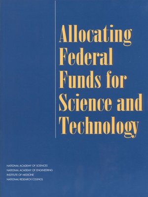 cover image of Allocating Federal Funds for Science and Technology
